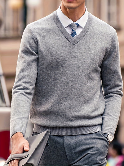 Hugo™ | Pull ajusté à col en V