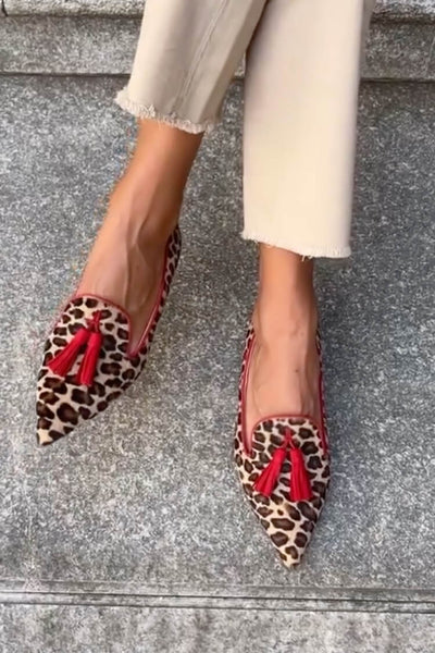 Nela™ | Mocassins Léopard
