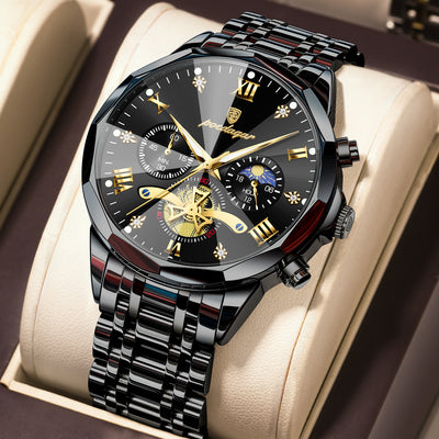 Antoine™ | Montre Quartz en Acier Inoxydable