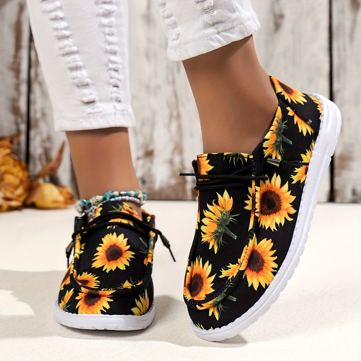 Joséphine™ | Mocassins à Imprimés Créatifs