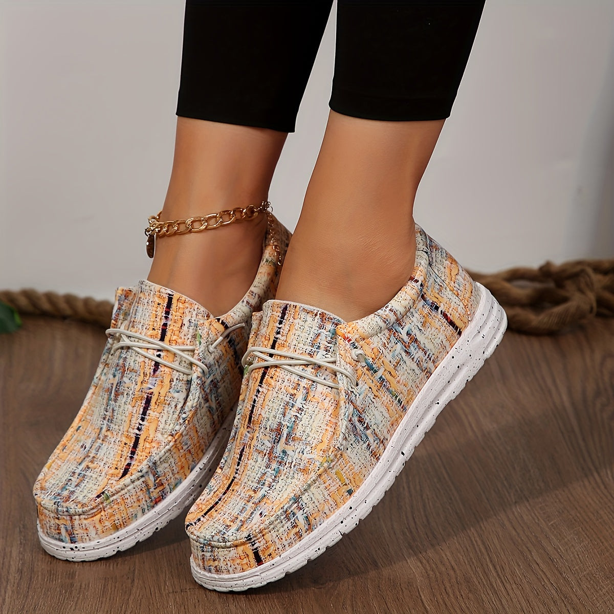 Chloé™ | Mocassins à Motifs Généreux