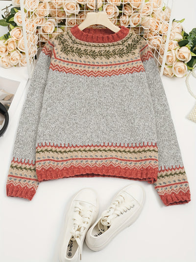 Rosalie™ | Pull Col Rond Scandinave