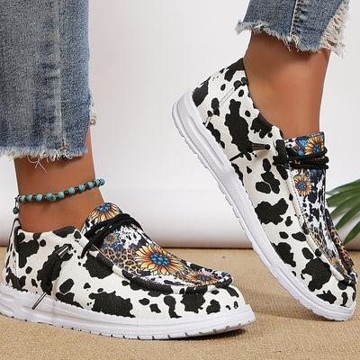 Léa™ | Mocassins Imprimés Tendance