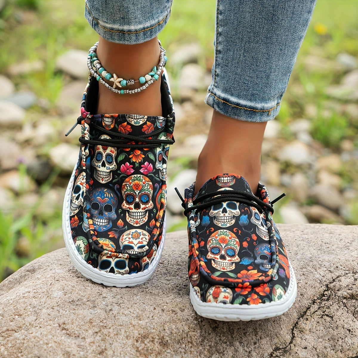 Sofie™ | Mocassins à Motifs Bohèmes