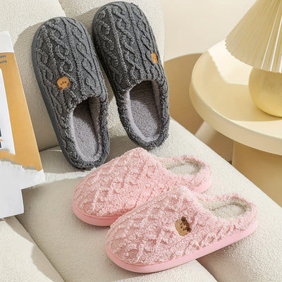 Élise™ | Chaussons en laine tricotés