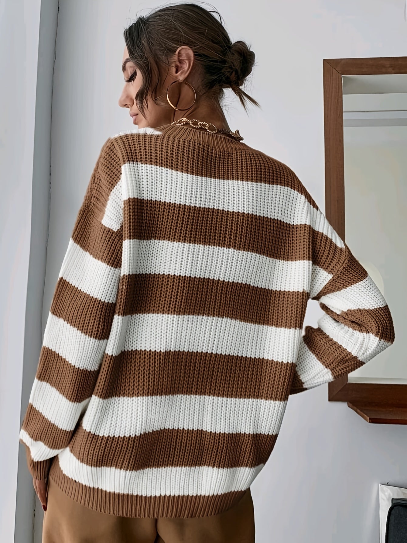 Amélie™ | Pull Rayures Élégantes