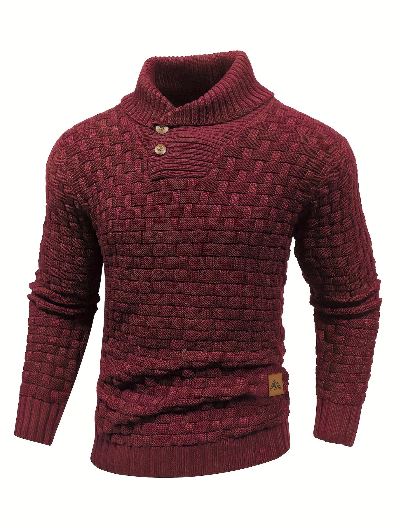 Jean™ | Pull à col roulé tricoté