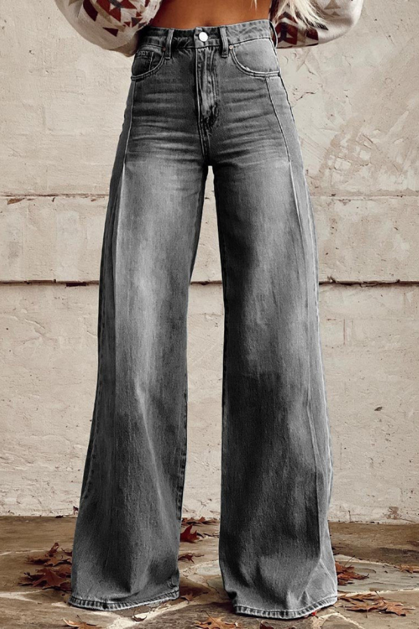 Belle™ | Pantalon Gris Classique
