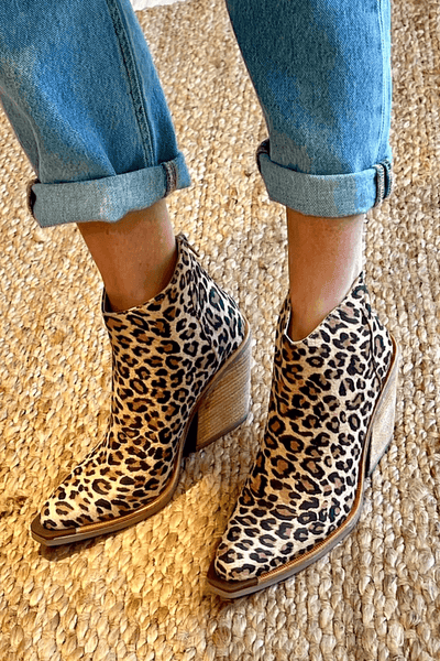 Amandine™ | Bottines Léopard