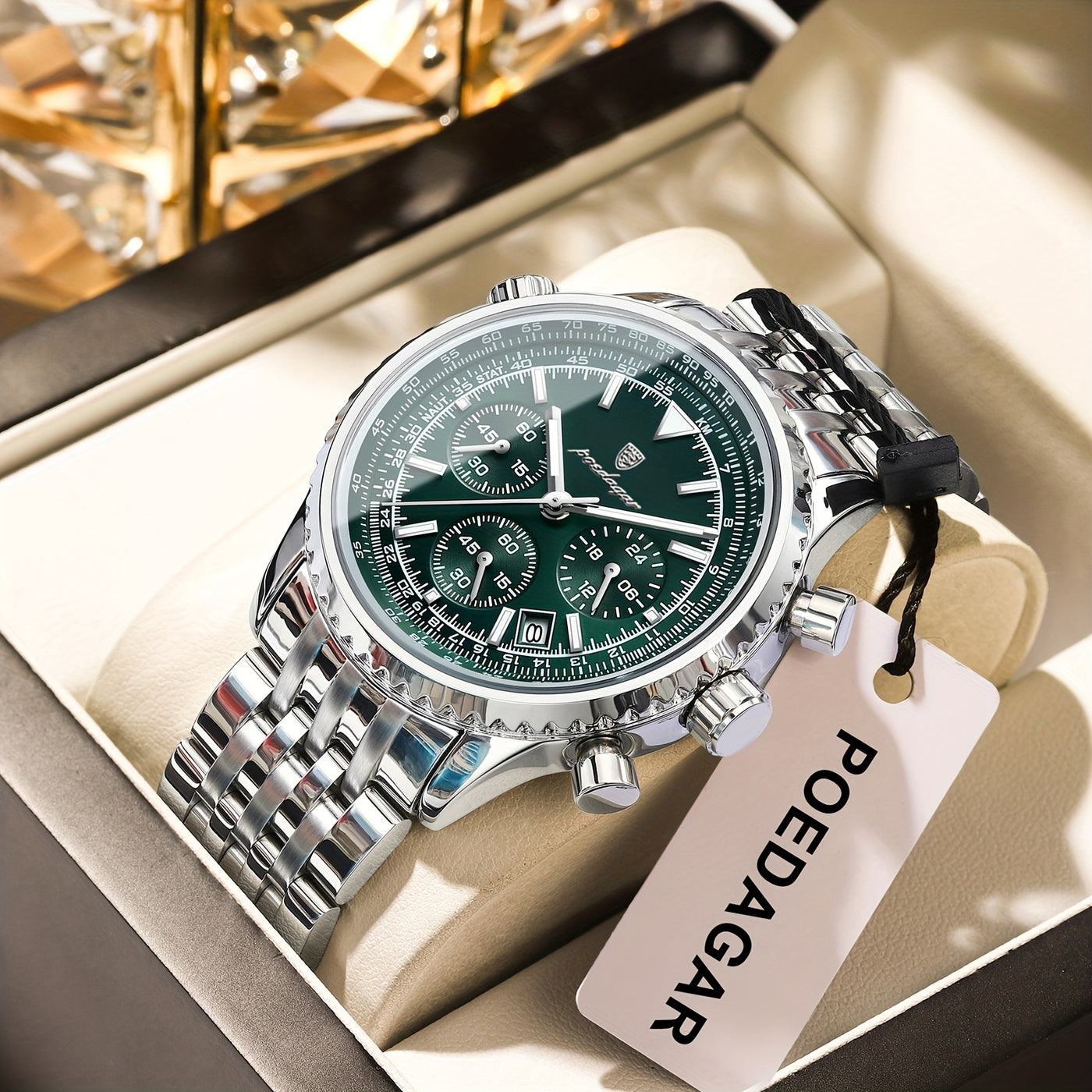 Adrien™ | Montre Chronographe Élégante