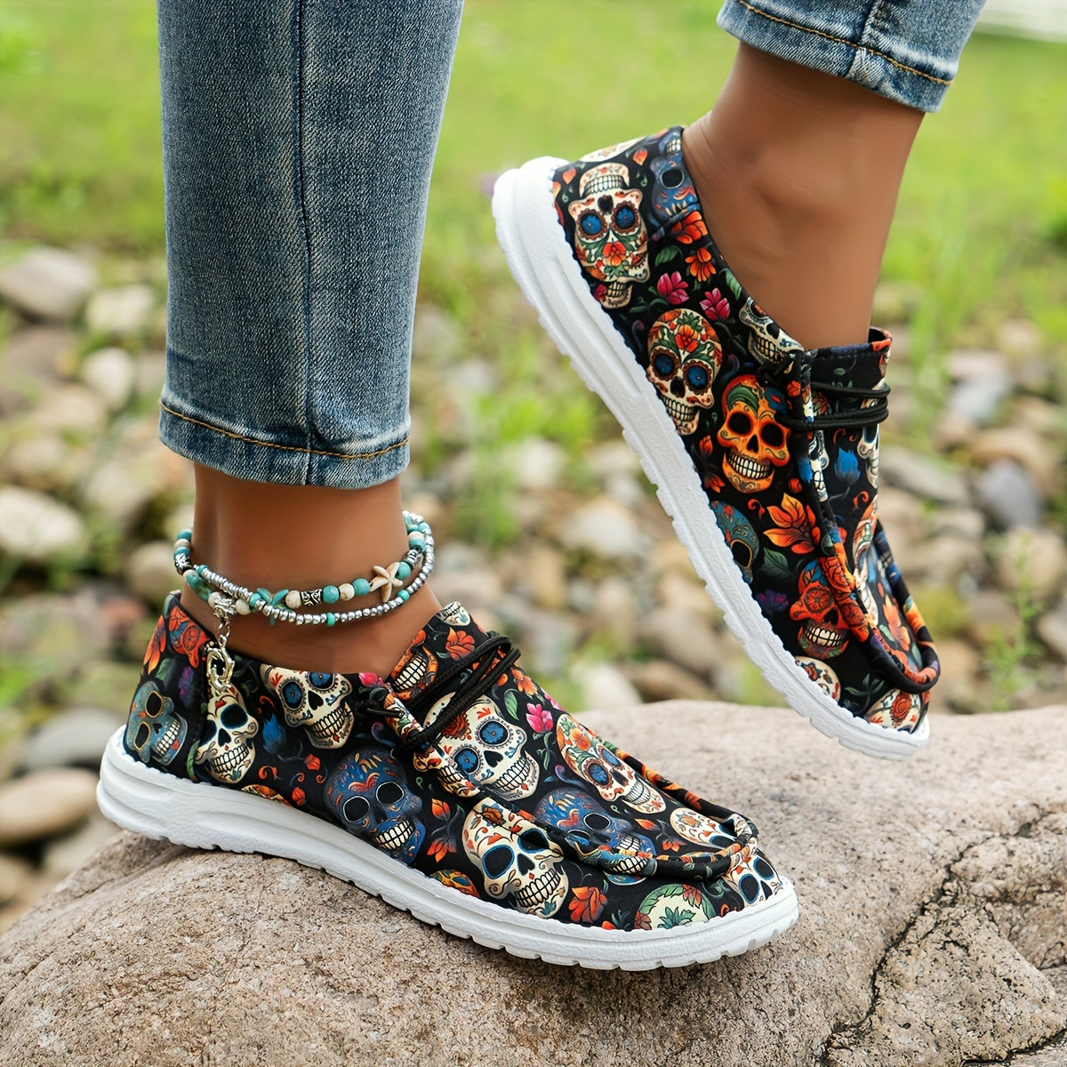 Sofie™ | Mocassins à Motifs Bohèmes