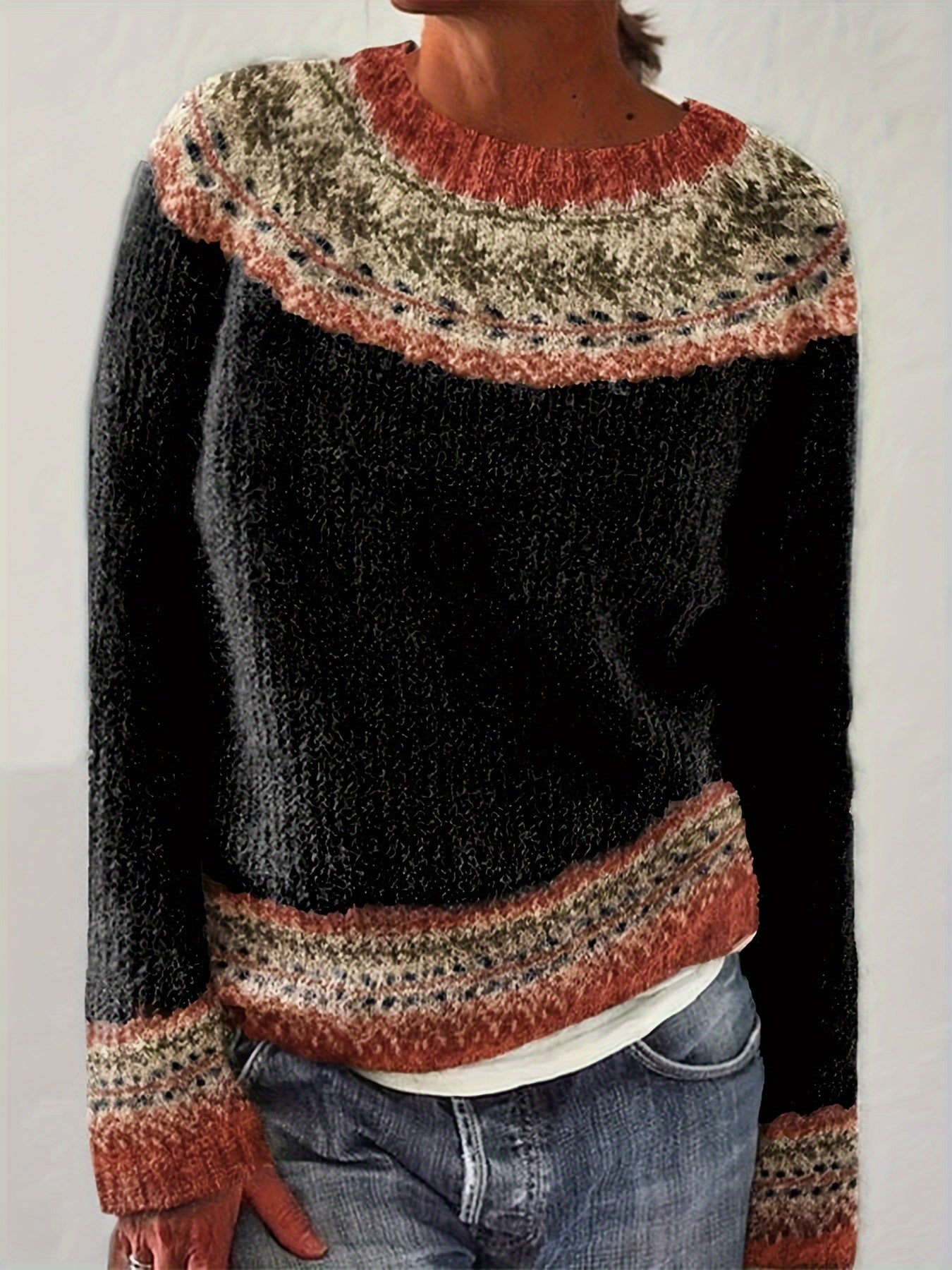Maja™ | Pull Motifs Décontractés