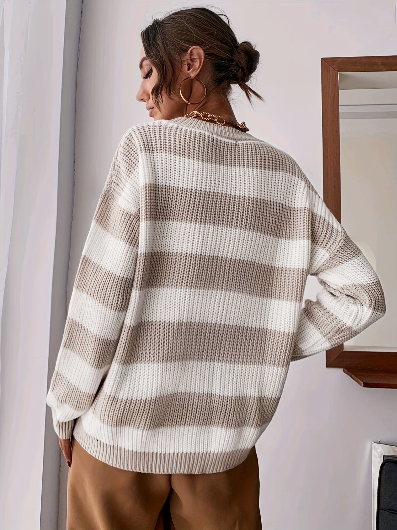 Amélie™ | Pull Rayures Élégantes