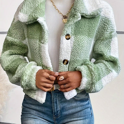 Hélène™ | Veste Laine Rétro