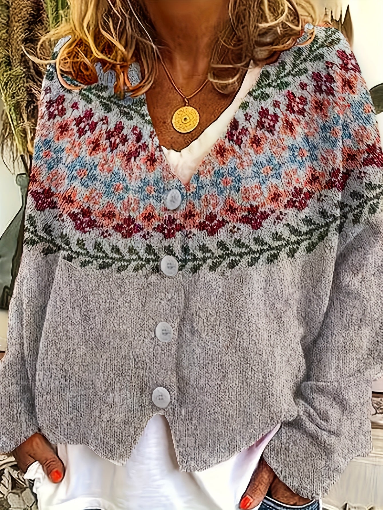 Édith™ | Gilet Rétro Chaleureux