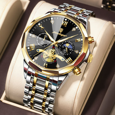 Antoine™ | Montre Quartz en Acier Inoxydable