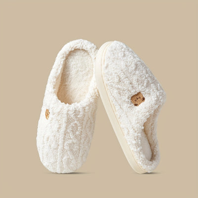 Élise™ | Chaussons en laine tricotés