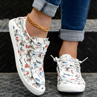 Clara™ | Mocassins à Motifs Originaux