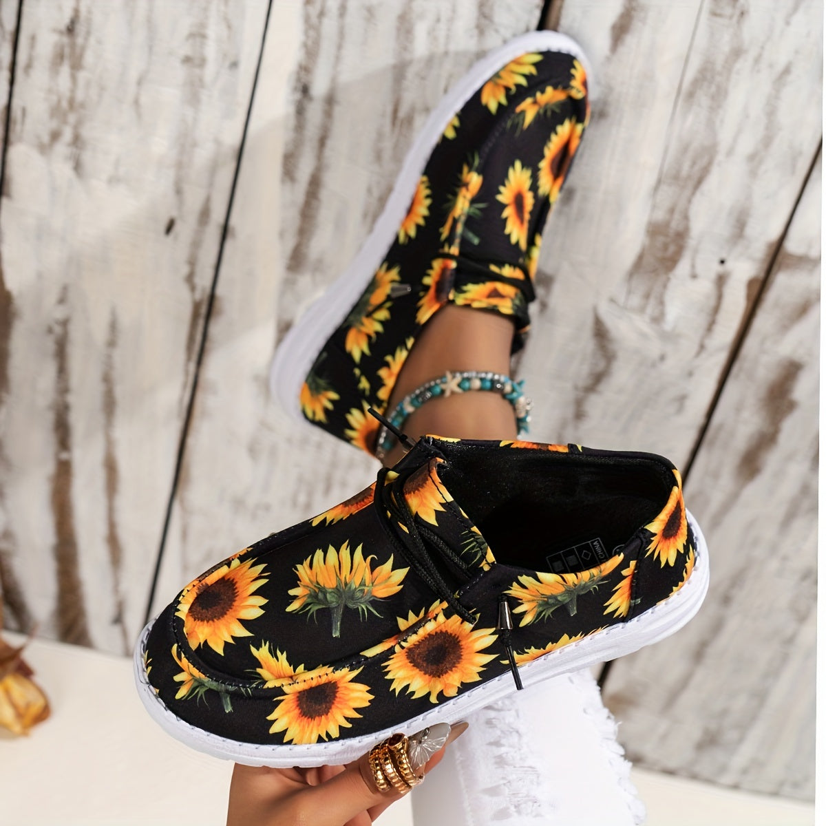 Joséphine™ | Mocassins à Imprimés Créatifs
