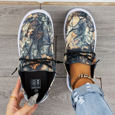 Estelle™ | Mocassins à Imprimés Artistiques