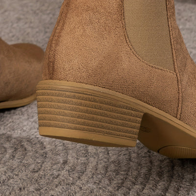 Ophélie™ | Bottines Suède Modernes
