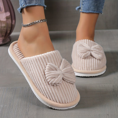 Belle™ | Chaussons en laine avec nœud