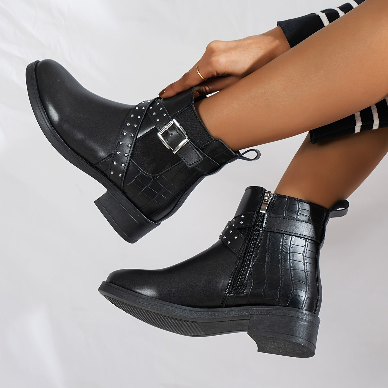 Adèle™ | Talons Bloc Élégants