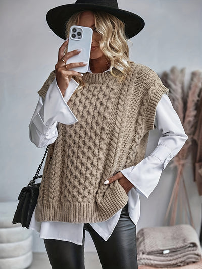 Chloé™ | Gilet tricoté doux