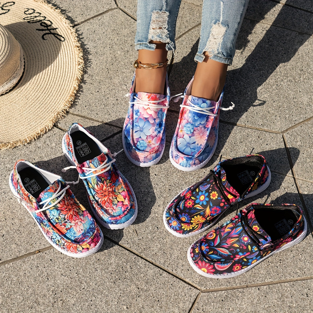 Véronique™ | Mocassins Colorés Uniques