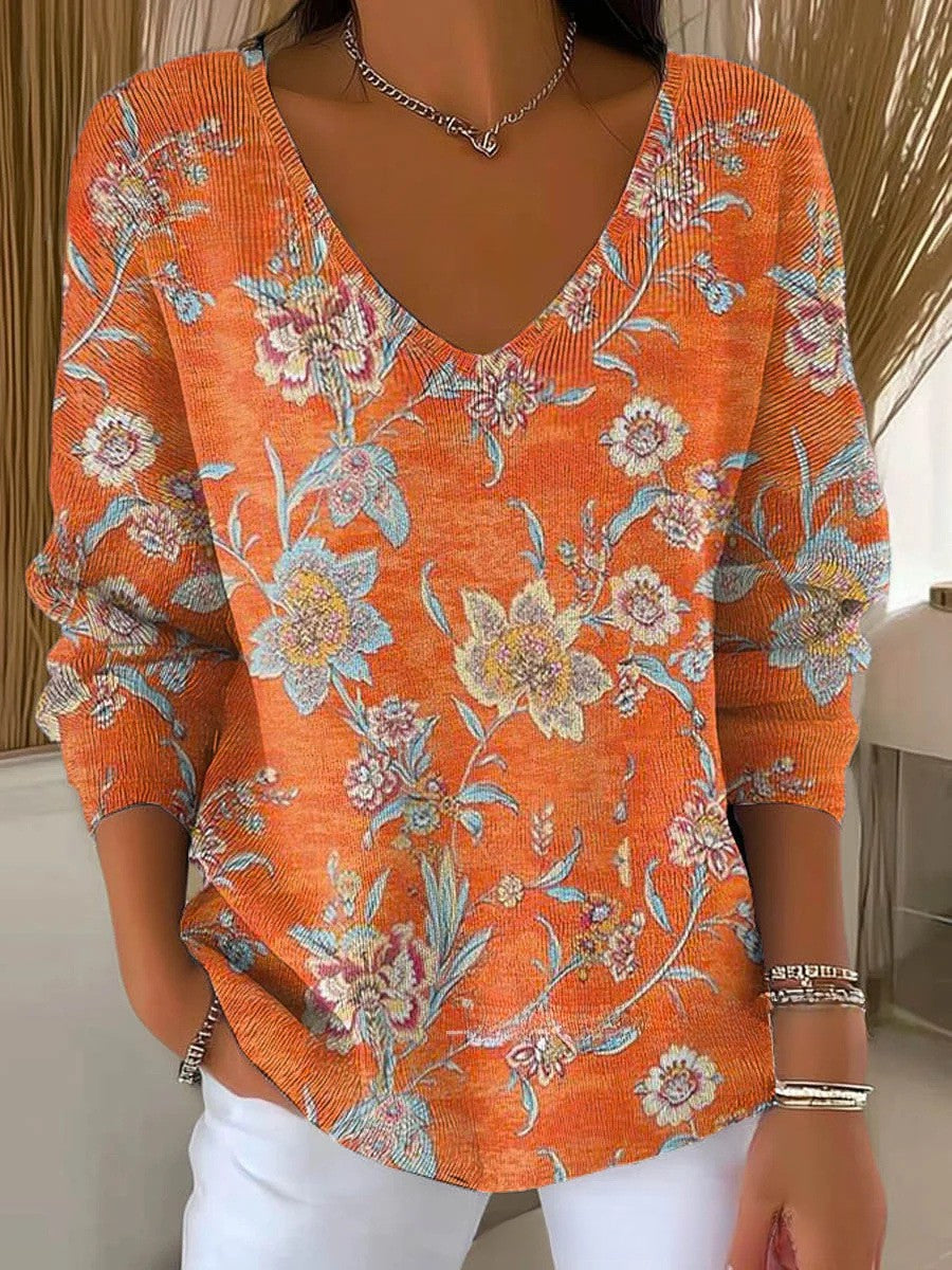 Émilie™ | Pull Automnal Coloré