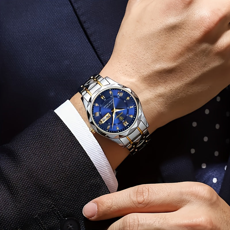 Marcien™ | Montre Quartz en Acier