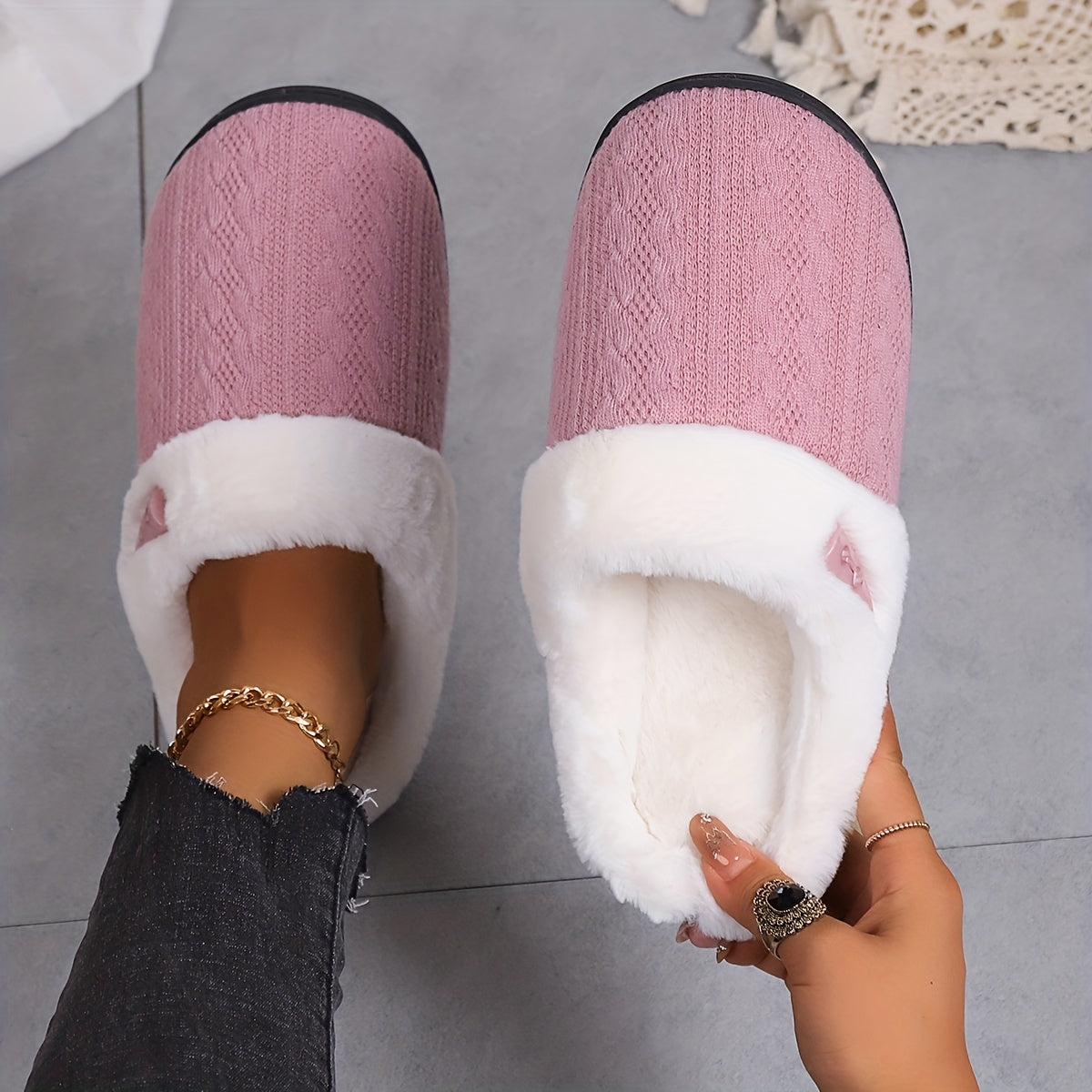 Margaux™ | Chaussons en laine douce
