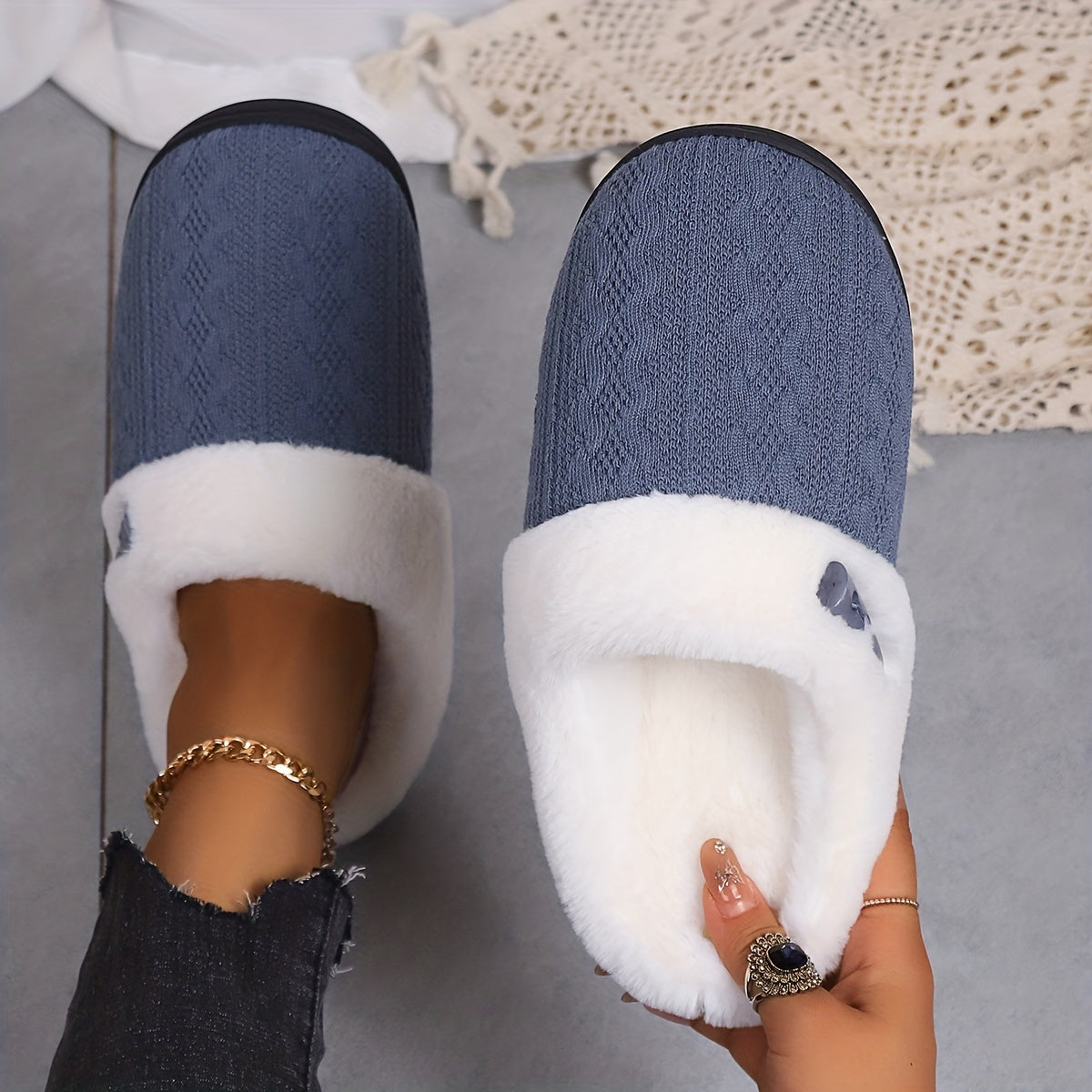 Margaux™ | Chaussons en laine douce