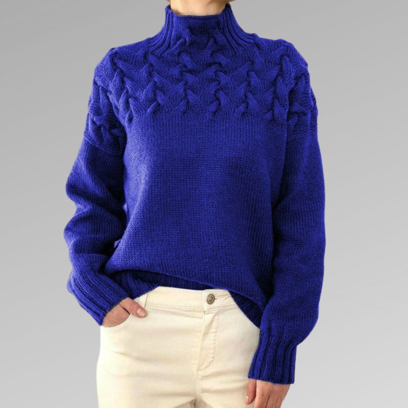 Madeleine™ | Pull Col Ajusté