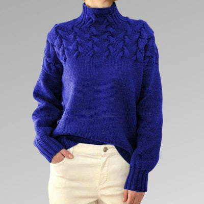 Madeleine™ | Pull Col Ajusté