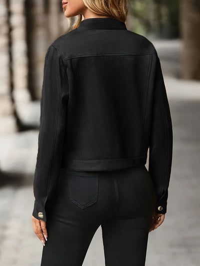Adèle™ | Blouson Court Cuir