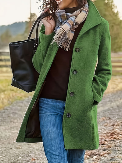 Zoé™ | Manteau Doux Élégant