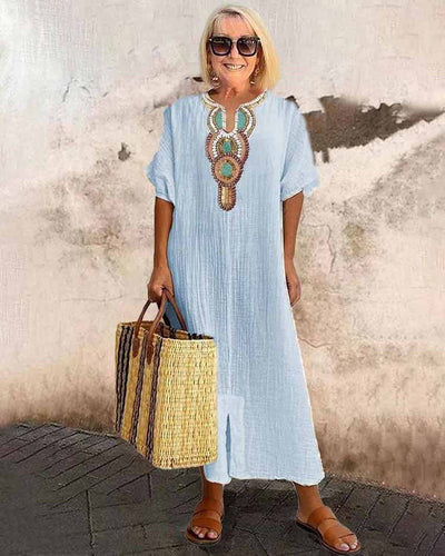 Leilany | Robe de beauté brodée