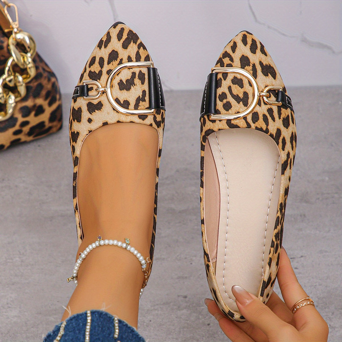Kayleigh™ | Mocassin Léopard