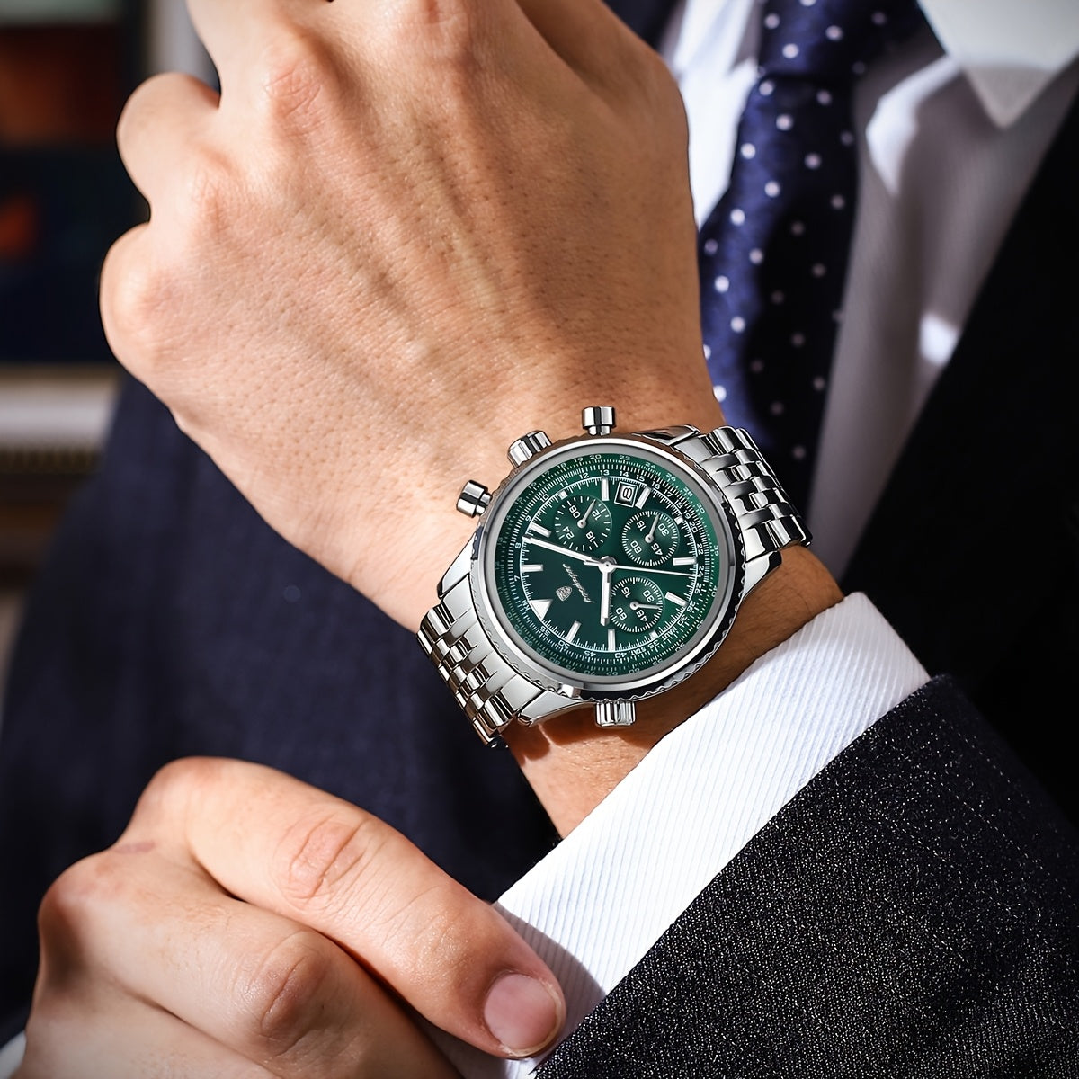 Adrien™ | Montre Chronographe Élégante
