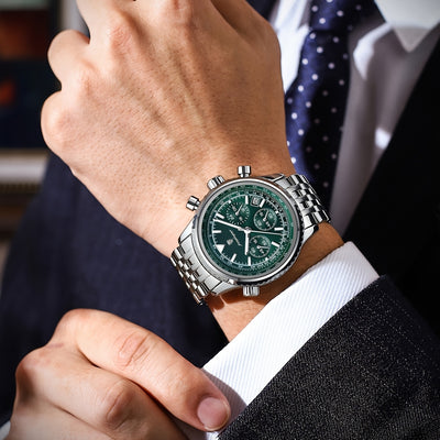 Adrien™ | Montre Chronographe Élégante