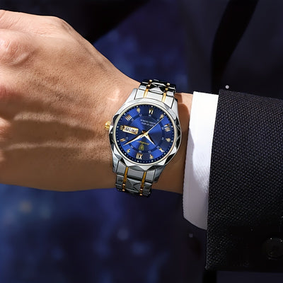 Marcien™ | Montre Quartz en Acier