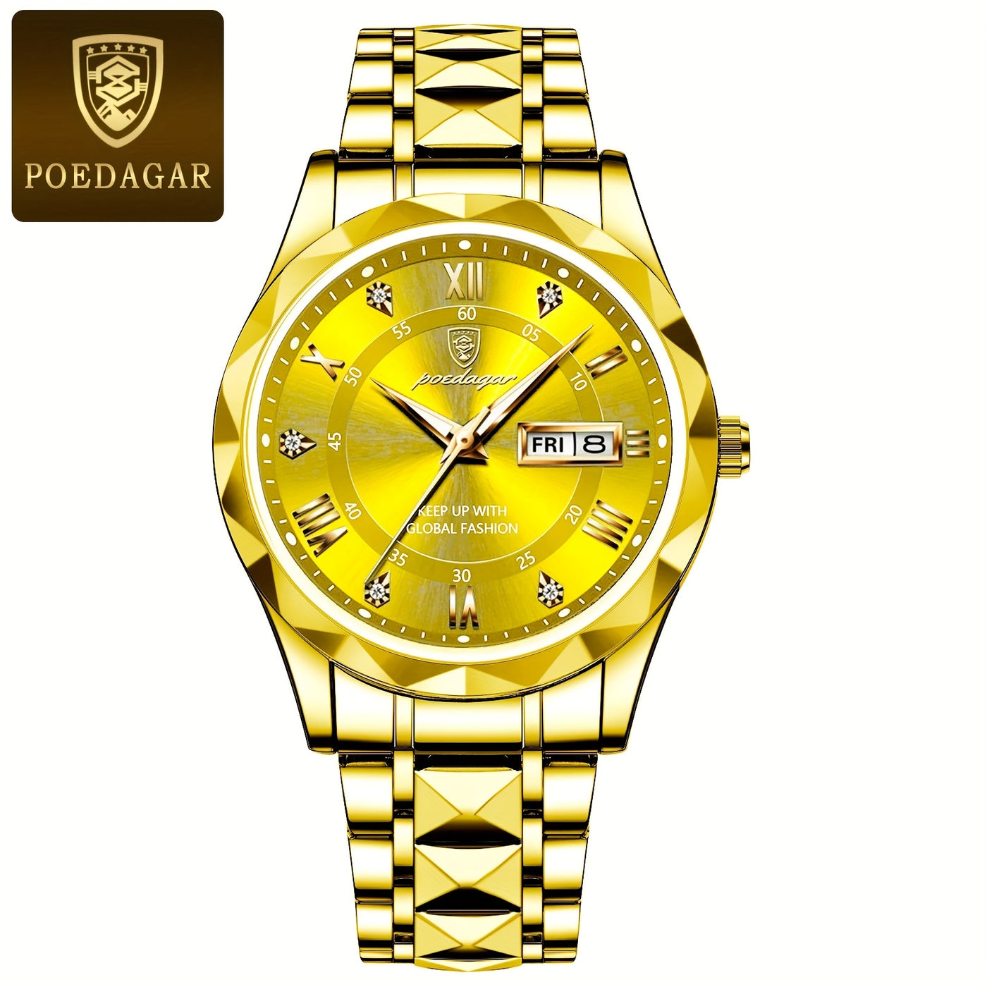 Marcien™ | Montre Quartz en Acier