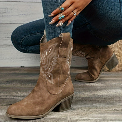 Amélie™ | Bottes Suède Élégantes