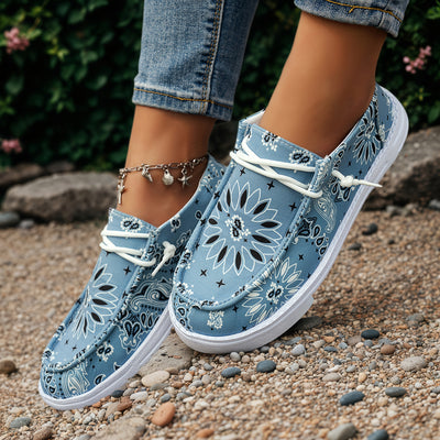 Éva™ | Mocassins à Motifs Singuliers