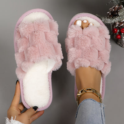 Léonie™ | Chaussons en laine à carreaux