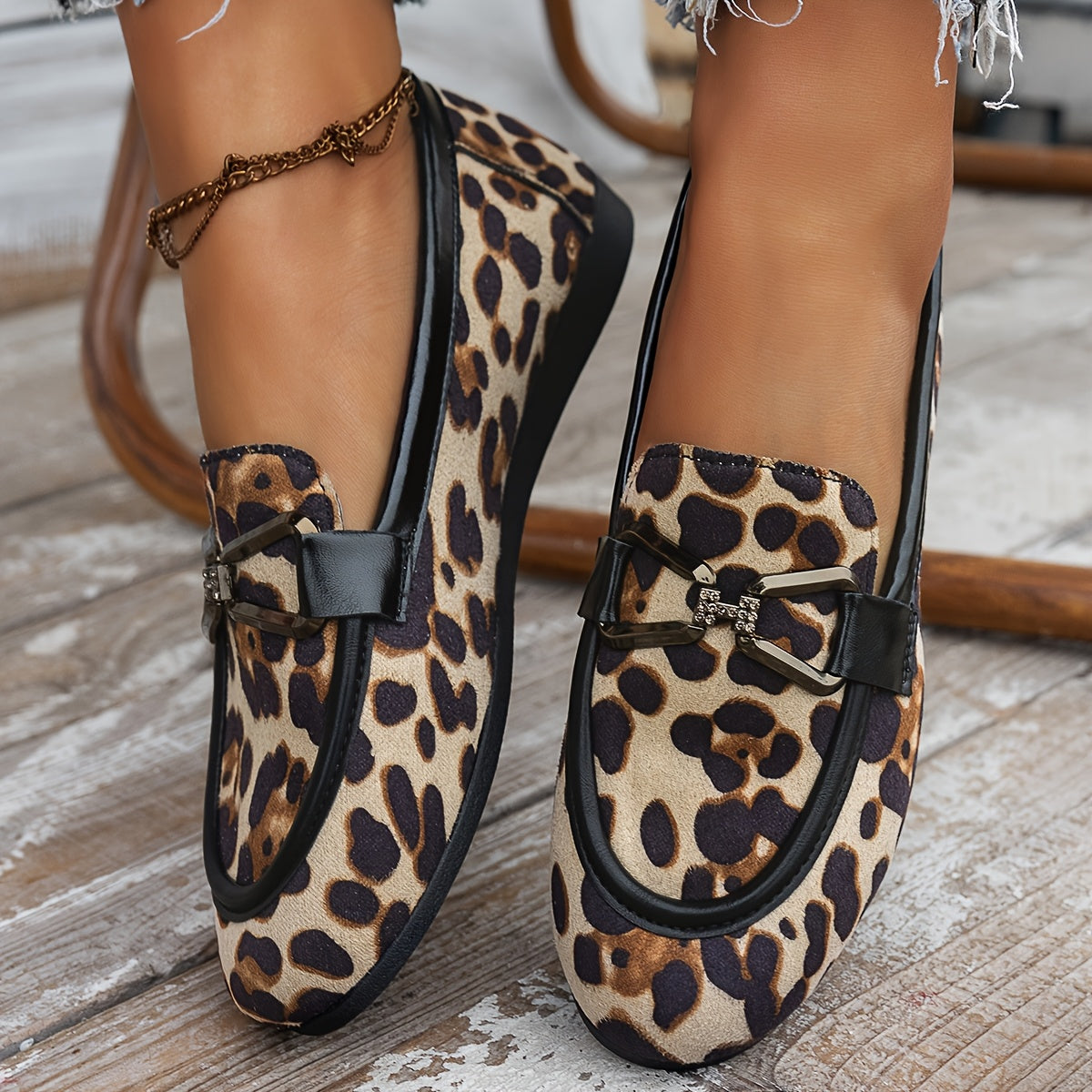 Sarah™ | Mocassin Léopard