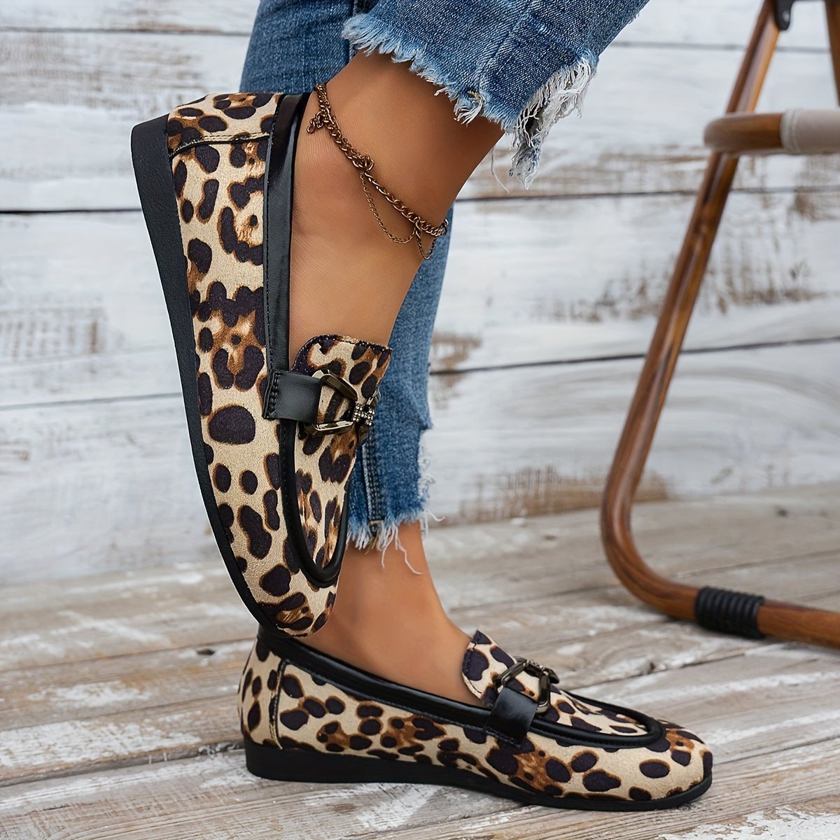Sarah™ | Mocassin Léopard