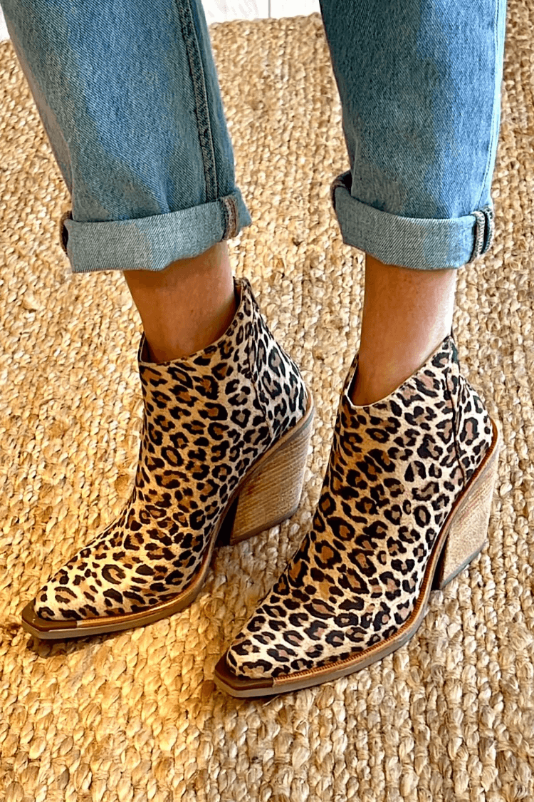 Amandine™ | Bottines Léopard