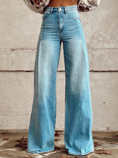Florence™ | Pantalon Large Vintage